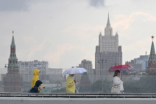 Москву в выходные накроют дожди, а следом придет похолодание