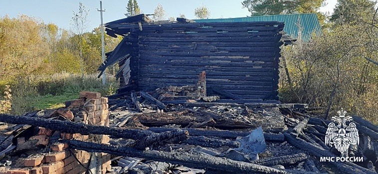 Мужчина заживо сгорел в полуразрушенном бараке в Нижегородской области