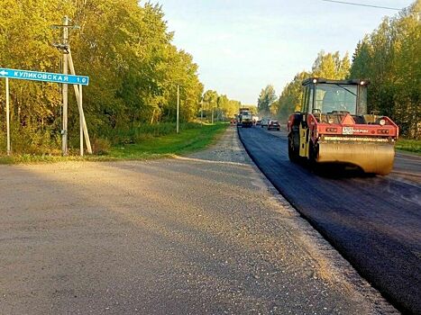 На участке трассы Киров - Русское из-за ремонта дороги действует реверсивное движение