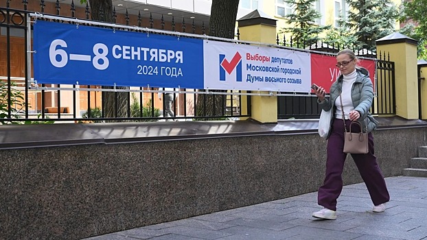 На выборах депутатов Мосгордумы явка достигла почти 38%