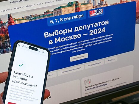 На выборах в Москве проголосовали 1,5 млн избирателей