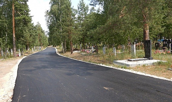 Новые дороги построили на Ново-Сормовском кладбище в Нижнем Новгороде