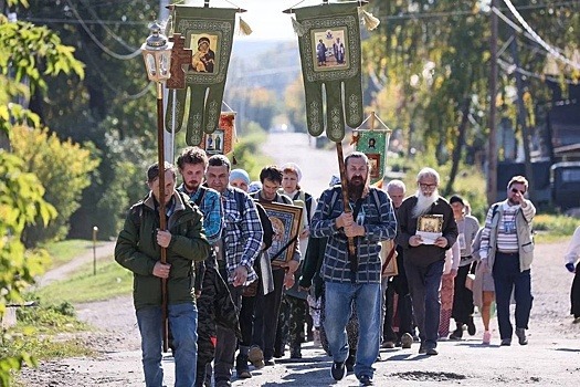 Паломники пройдут по Свердловской области 370 километров Симеоновским крестным ходом