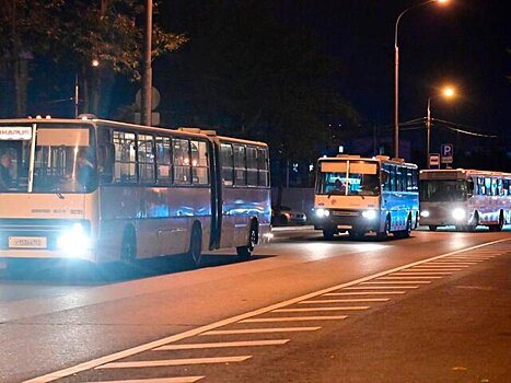 Парад автобусов пройдет в Москве 10 августа