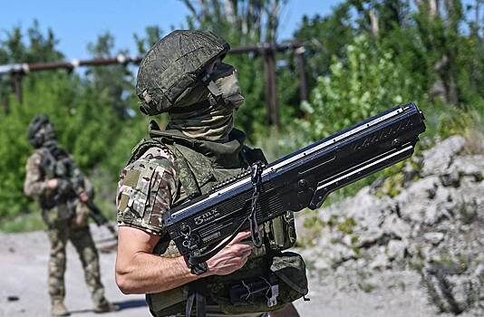 Российские военные сбили розовый дрон-камикадзе ВСУ с надписью «Прекрасный день»