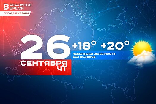 Сегодня в Казани потеплеет до +20 градусов