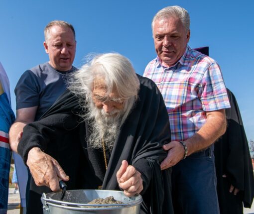 Схиархимандрит Илий вернулся в Оптину пустынь0