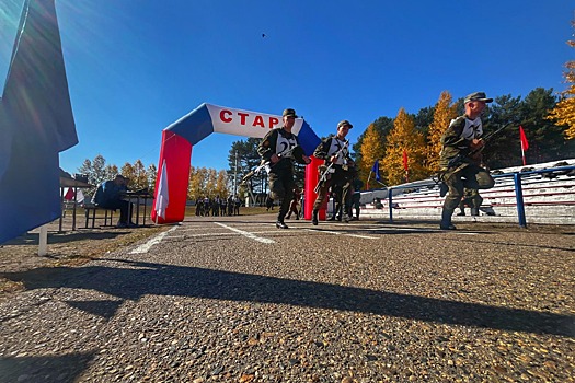 В Чите военнослужащие окружного учебного центра ВВО сдали контрольную проверку по физической подготовке