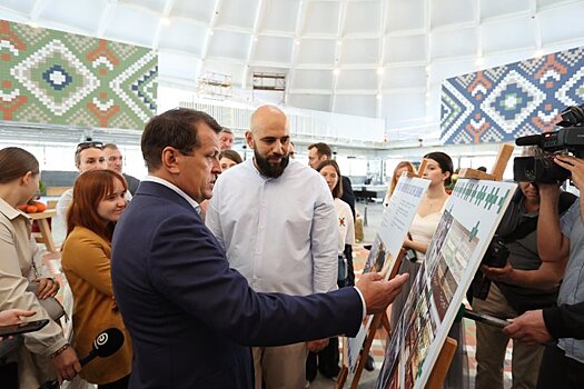 В Казани презентовали обновленное здание Московского рынка