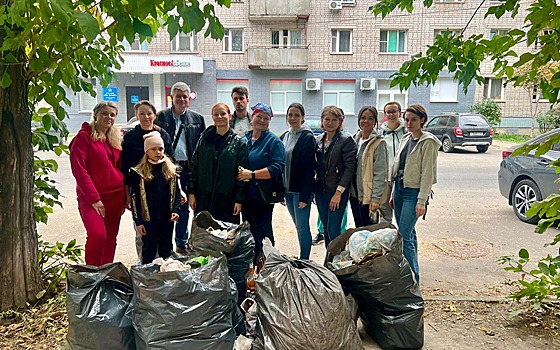 В Рязани состоялся второй общегородской субботник