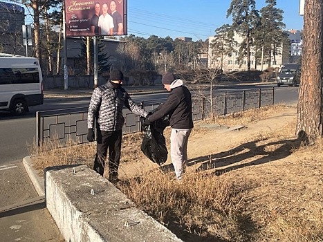 Более 270 общественных территорий привели в порядок на общегородском субботнике в Чите