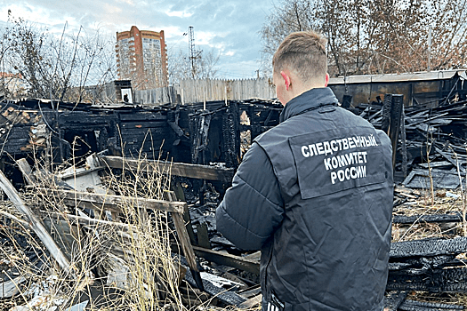 Четверо бездомных мужчин погибли при пожаре в Красноярске