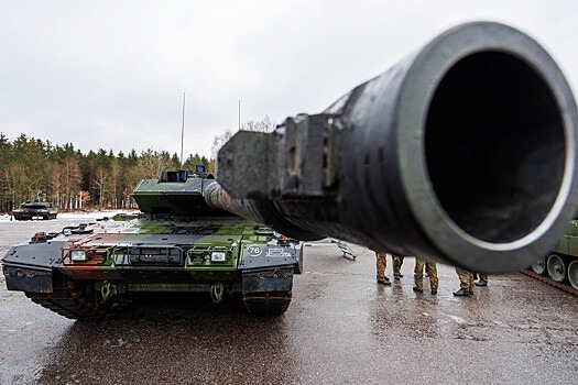 На Западе не обеспокоились захватом Россией танка Leopard 2A6