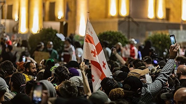 Акция протеста в Грузии завершилась