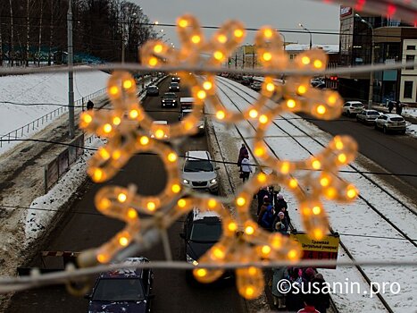 На создание нарядного облика Ижевска к Новому году планируют потратить более 17 млн рублей