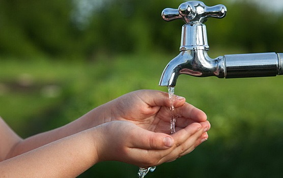 Напор воды в центре Калуги ослабел