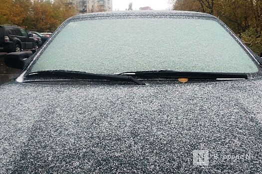 Нижегородцы делятся фотографиями первого снега этой осенью