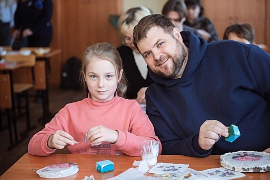 Образовательную акцию с мастер-классом по декупажу провели для школьников в "Птичьей гавани"