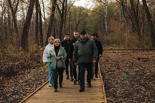 В Курске в парке «Боева дача» посадили аллею лип в честь Дня народного единства