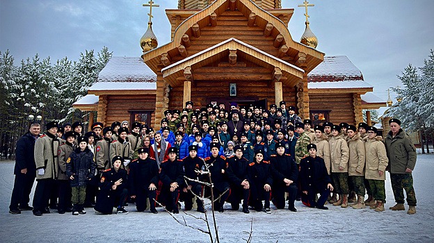 В Ноябрьске проходит казачья военно-патриотическая смена