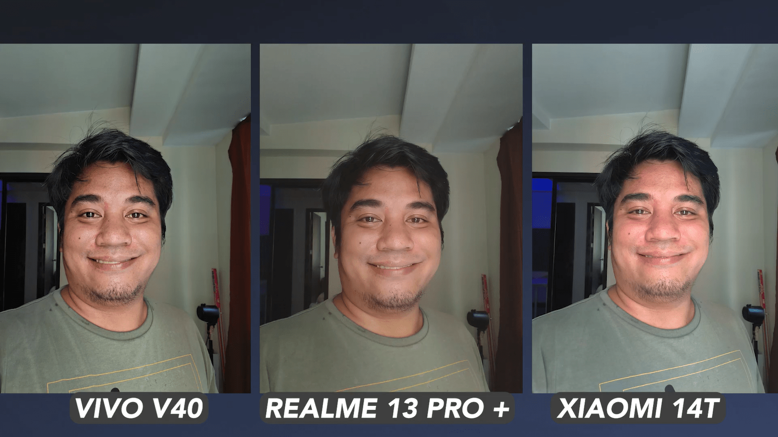 Xiaomi 14T сравнили с Realme 13 Pro+ и Vivo V403