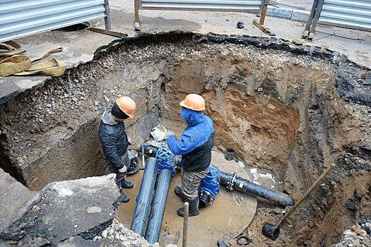 Будущий детсад в Щелково-7 подключили к водоснабжению