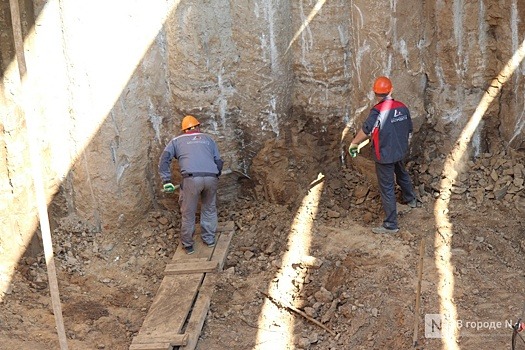 Два котлована нижегородского метро оценили в 4,5 млрд рублей