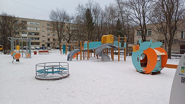 Ещё две детские площадки появились в Вологде