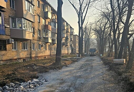 Ливневый коллектор, разрушенный во время непогоды, восстановили во Владивостоке