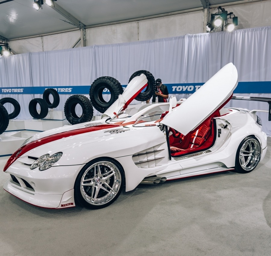 Mercedes SLR McLaren превратили в спидстер с жутко «колхозным» тюнингом0