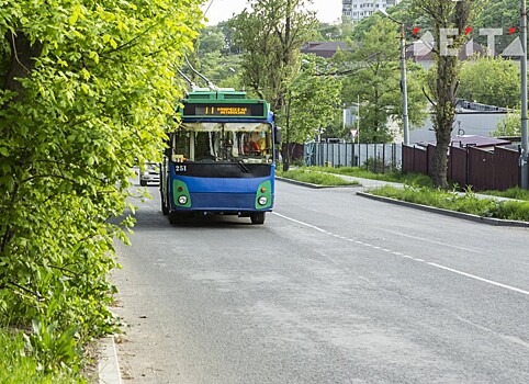 Новые троллейбусы выпускают на маршруты Владивостока с завтрашнего дня