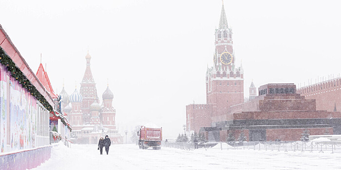 Привет, зима! Балканский циклон «Каэтано» обрушился на Москву и Подмосковье