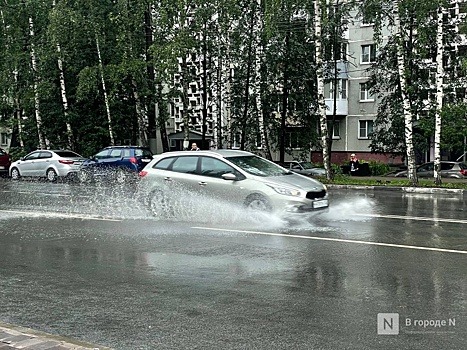 Проливные дожди обрушатся на Нижний Новгород