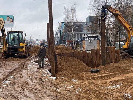 Реконструкцию ливнёвки на улице Кирова в Ижевске полностью завершат к 20 декабря