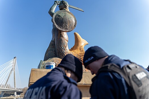 В Польше растет число участников национального протеста полицейских