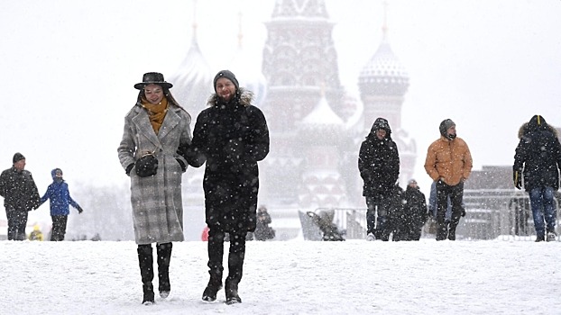 На Москву обрушится снежная буря