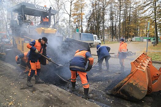 В Ижевске отремонтировали участок площади 50 лет Октября