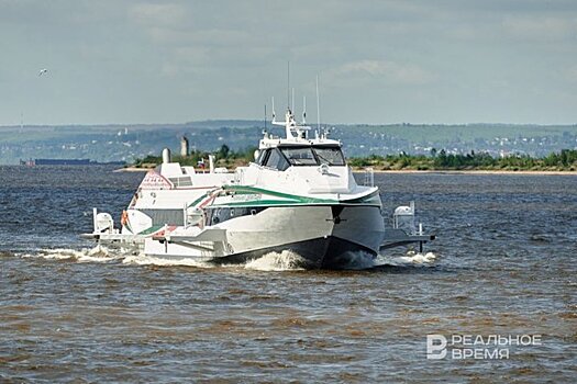 В Казани за сезон речным транспортом воспользовались более 361 тыс. пассажиров