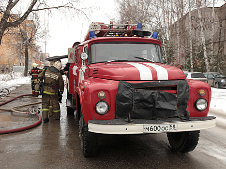 В Пензе при пожаре в частном доме погибла пожилая женщина