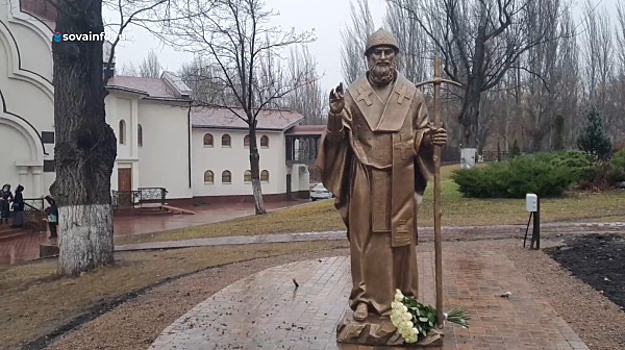 В Самаре открыли памятник святителю Спиридону Тримифунтскому