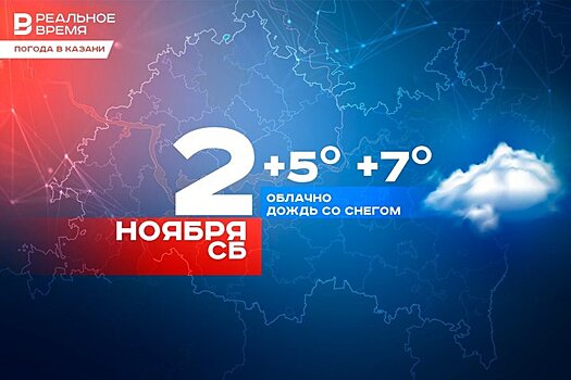 В субботу в Казани ожидается шквалистый ветер до 23 м/с и 7 градусов тепла