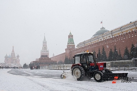 Высота снежного покрова в Подмосковье к утру вторника достигла 10 см