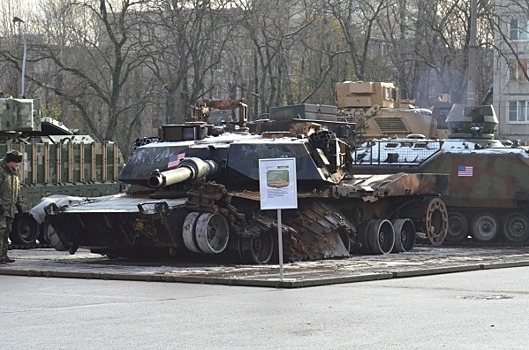 Выставка трофейной техники в Петербурге показала, с кем сегодня сражается Россия: фоторепортаж