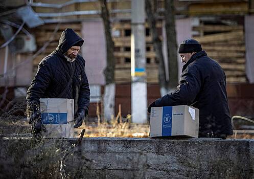 Беженец пожаловался на качество продуктов из польской гумпомощи