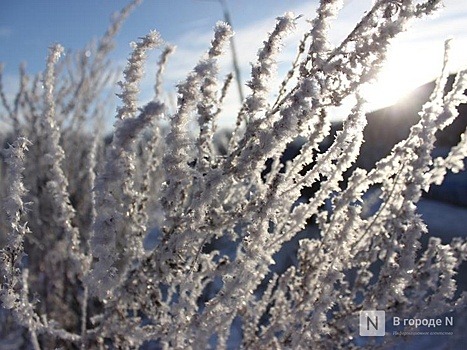 Морозы до -12°C надвигаются на Нижний Новгород