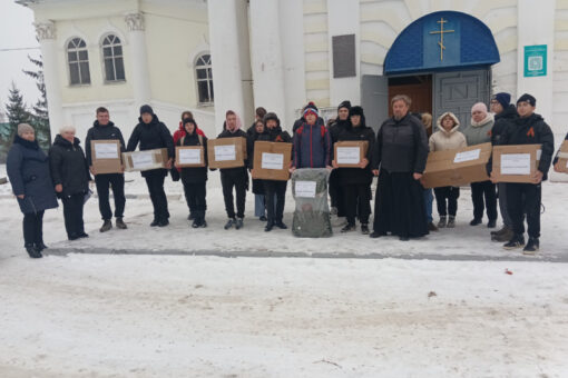 Орловские храмы передали иконы штурмовикам в ЛНР0