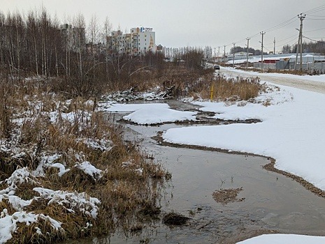 Озеро из фекалий образовалось в нижегородском ЖК «Окский берег»