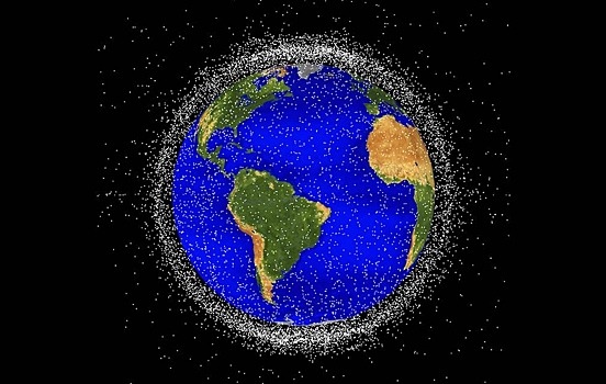 Создана система для контроля за мелким космическим мусором