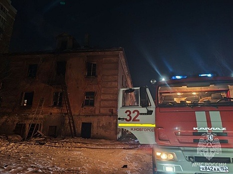 Тело человека обнаружено на пожаре в Нижнем Новгороде