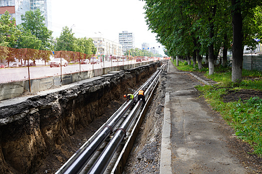 В 2024 году СГК продолжила обновление теплосетей в городах присутствия в Кузбассе